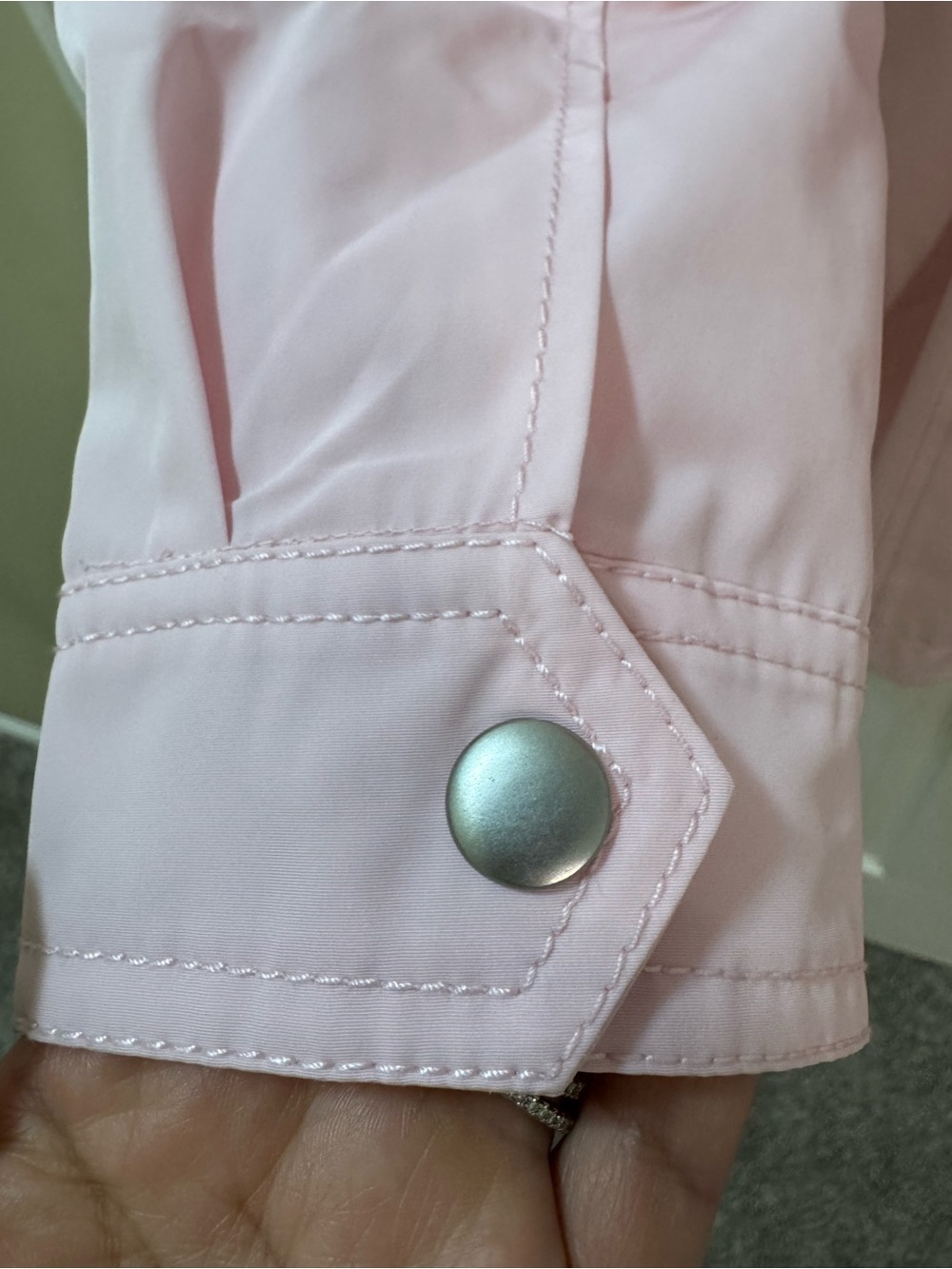 Talbots DRAWCORD RAINCOAT XS - Picture 7 of 16